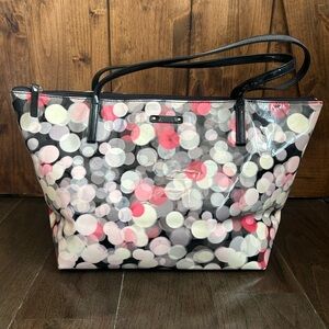Kate Spade Stylish Black and Pink Tote Bag